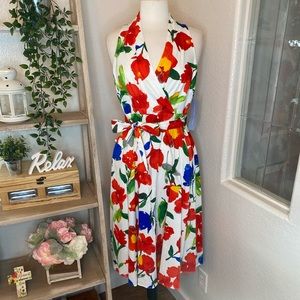 🆕London Times floral print midi dress